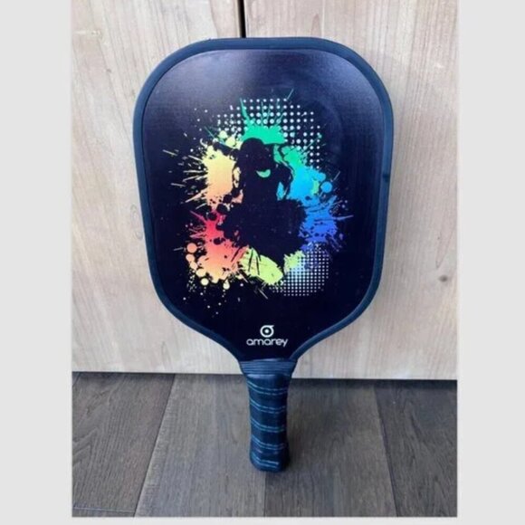 Pickleball Paddle Racket Graphite Honeycomb Core Lightweight Cushion Grip - Picture 2 of 5